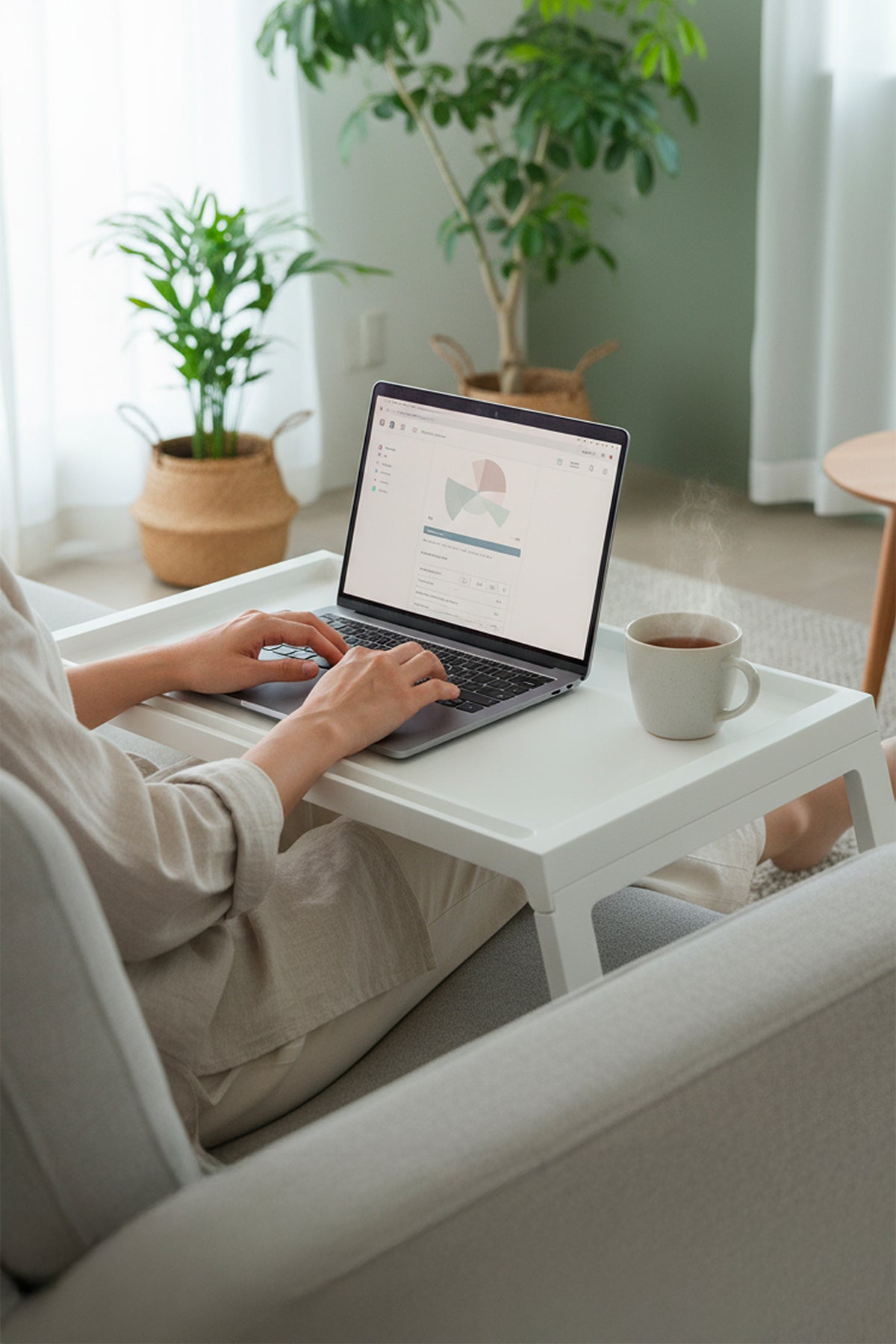 Foldable Laptop Table