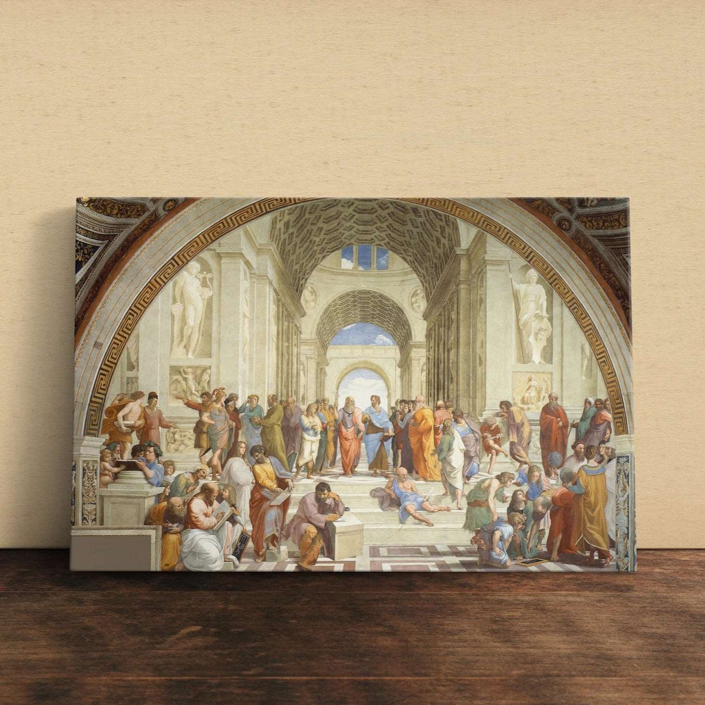 The School of Athens Canvas Print