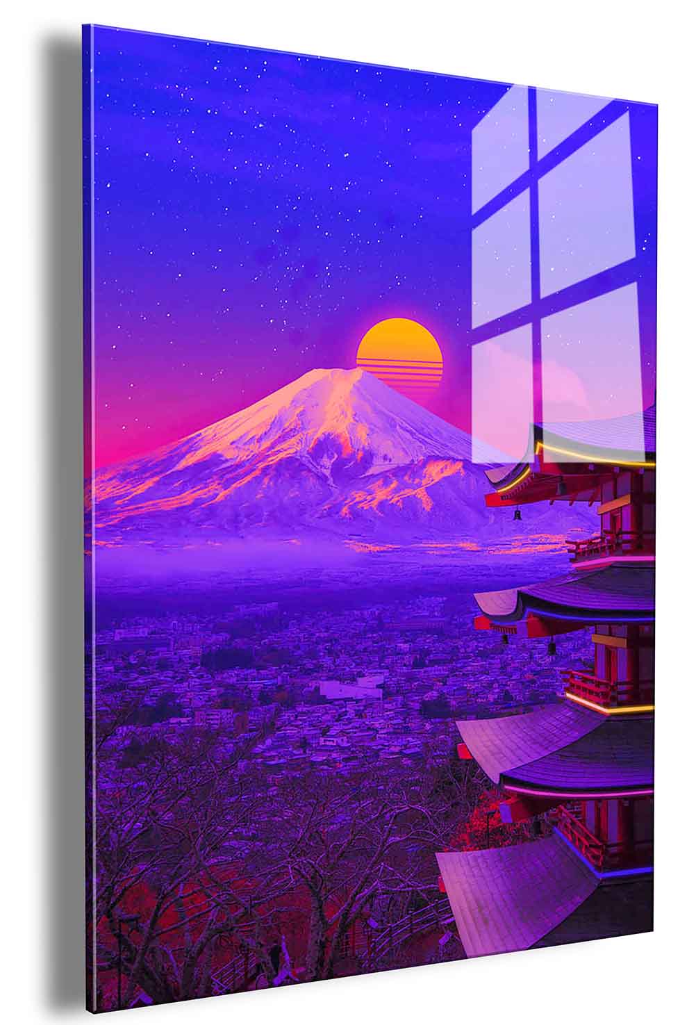 Fuji Castle Acrylic Print