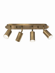 Vector Quad Spot Light Antique Brass