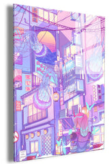 Medusa City Acrylic Print
